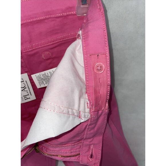 The Children's Place Cuffed Shorts Pink Size 14 Plus - Picture 5 of 7